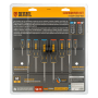 Набор отверток на полке DENZEL 8 шт., PH+SL, S2, 3к рукоятка