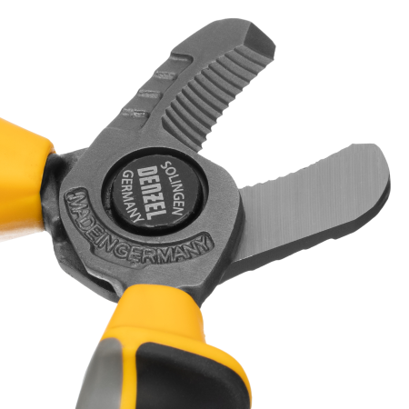 Кабелерез DENZEL 160 мм, трехкомпонентные рукоятки