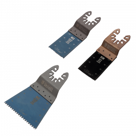 Набор насадок для МФИ DENZEL 782403 по дереву и металлу, 3 шт.