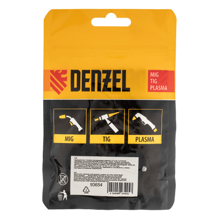 Подающий ролик DENZEL U профиль под алюминиевую проволоку 1,0-1,2 мм, 2 шт