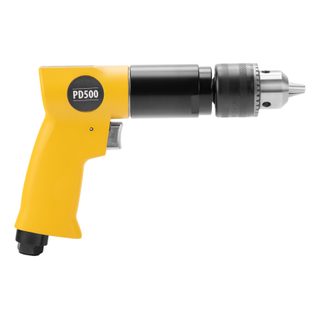 Дрель пневматическая DENZEL PD500, 500 об/мин, 114 л/мин, 13 мм