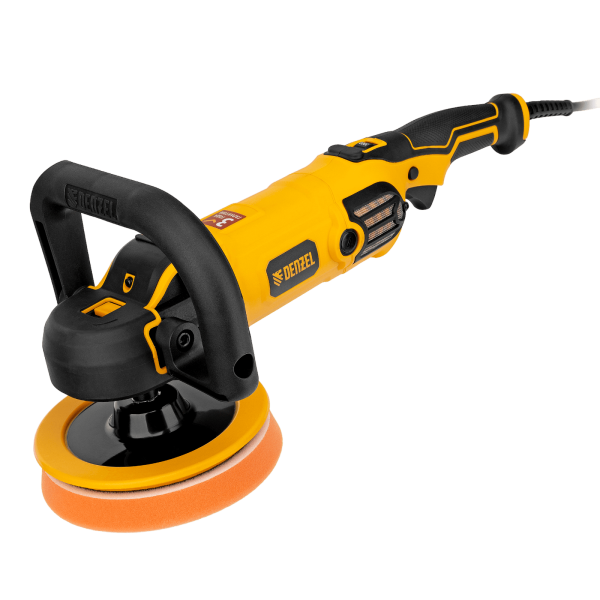 Машина полировальная DENZEL CP-180, 1400 Вт, 180 мм, 0-3000 об/мин