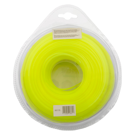 Леска для триммера DENZEL Flex Сord 96118, 2 мм x 63 м, круглая, блистер