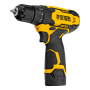 Дрель-шуруповерт аккумуляторная DENZEL CDQ-12, Li-Ion, 12 В Дрель-шуруповерт аккумуляторная DENZEL CDQ-12, Li-Ion, 12 В