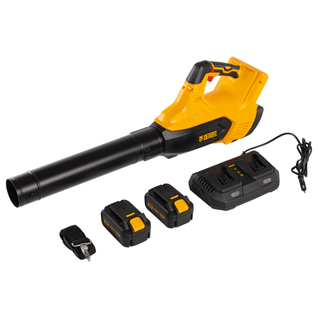 Воздуходувка аккумуляторная DENZEL RB180-36, Li-ion, 36 В, 4 Ач, 180 км/ч, 820 м3/ч