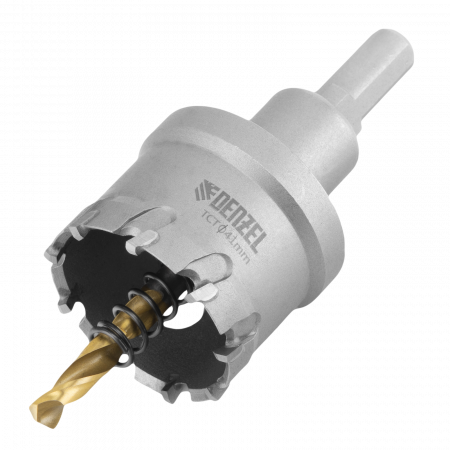 Коронка по металлу DENZEL 724013, 41 мм, твердосплавная