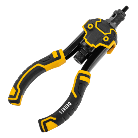 Заклепочник для резьбовых заклепок DENZEL двуручный, заклепки М3, М4, М5, М6, М8, М10, M12