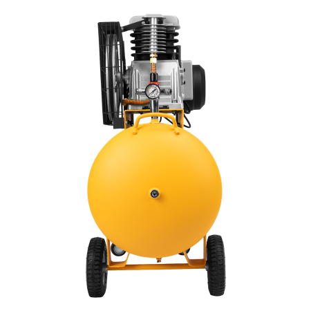 Компрессор воздушный DENZEL BCI3000-T/200, 3.0 кВт, ременный привод, 200 литров, 530 л/мин