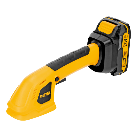 Ножницы-кусторез аккумуляторные DENZEL GS-20, Li-Ion, 20 В