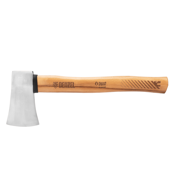 Топор кованый DENZEL 900 г, американский тип, буковая рукоятка, 430мм, EFP