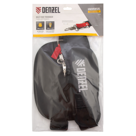 Ремень для триммера DENZEL 96368 универсальный, с защитой бедра