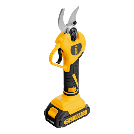 Секатор аккумуляторный, бесщет. DENZEL, CP-30BL, Li-Ion, 20 В, лезвия SK5