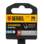 Отвертка DENZEL SL5x100 мм, S2, 3к рукоятка