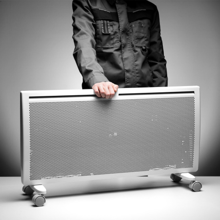 Конвектор гибридный электрический DENZEL HybridX-2000, ИК нагреватель, цифровой термостат