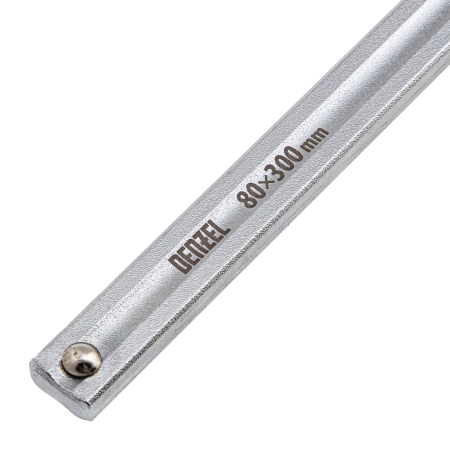 Струбцина DENZEL F-образная, 80x300мм, кованая