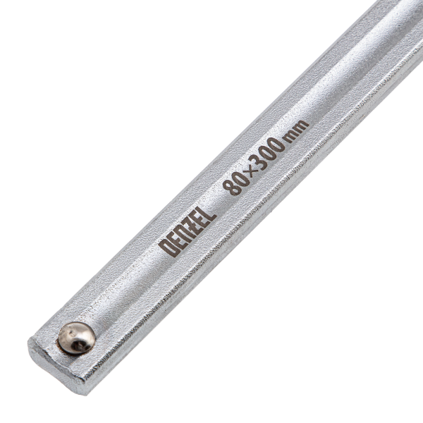 Струбцина DENZEL F-образная, 80x300мм, кованая Струбцина DENZEL F-образная, 80x300мм, кованая