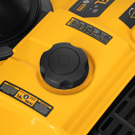 Бензиновая снегоуборочная машина DENZEL SB 460 Sled, 99cc, лыжи ручной старт