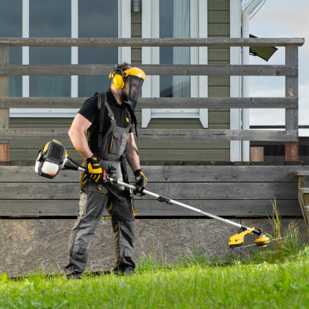 Триммер бензиновый DENZEL DGT-52S-MAX, 52 см3, мультифункциональный, разъемная штанга