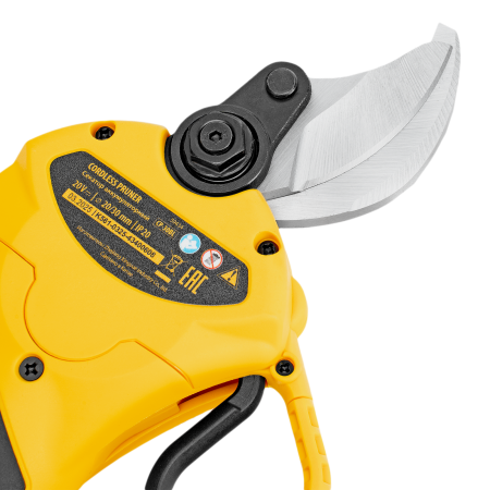 Секатор аккумуляторный, бесщет. DENZEL, CP-30BL, Li-Ion, 20 В, лезвия SK5