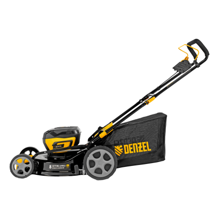 Газонокосилка аккумуляторная бесщет. DENZEL DLM-460, 460 мм, травосб. 65 л., Li-Ion, 40 В