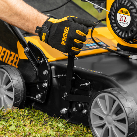 Скарификатор-аэратор DENZEL бензиновый SAG-400, 212 см3, -15/+10 мм, 40 см