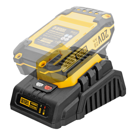 Устройство зарядное для аккумуляторов DENZEL BCH-20-2.0, Li-Ion, 20 В, 2,0 А