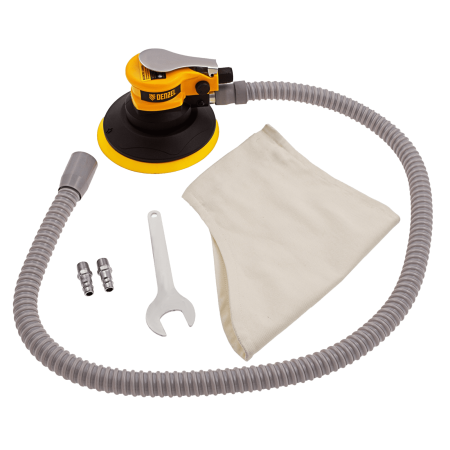 Эксцентриковая шлифовальная машина DENZEL EPG150, 150 мм, 10000 об/мин, 5 мм, 160 л/мин Эксцентриковая шлифовальная машина DENZEL EPG150, 150 мм, 10000 об/мин, 5 мм, 160 л/мин