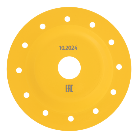 Чашка твердосплавная зачистная DENZEL, 125 мм, Плоская, крупное зерно #8