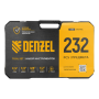 Набор инструментов DENZEL 1/2", 3/8", 1/4", CrV, S2, пластиковый кейс, 232 предмета