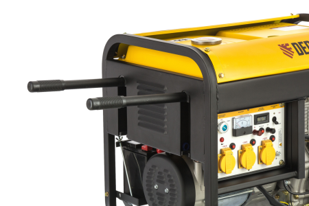Дизельный генератор DENZEL DD6300Е, 5 кВт, 220 В/50 Гц, 15 л, электростартер