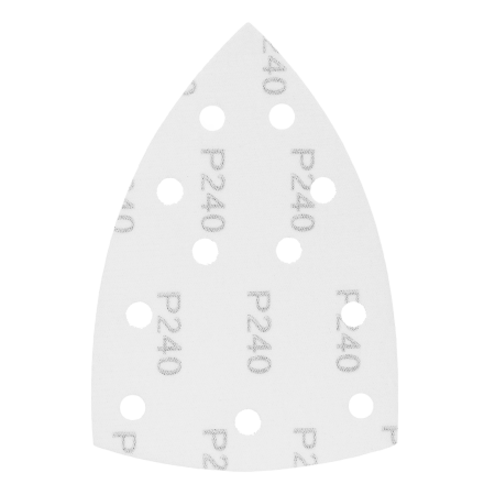 Треугольник абразивный на ворc. подложке под "липучку", перф., P 240, 150х150х100 мм, 5 шт. Denzel Треугольник абразивный на ворc. подложке под "липучку", перф., P 240, 150х150х100 мм, 5 шт. Denzel