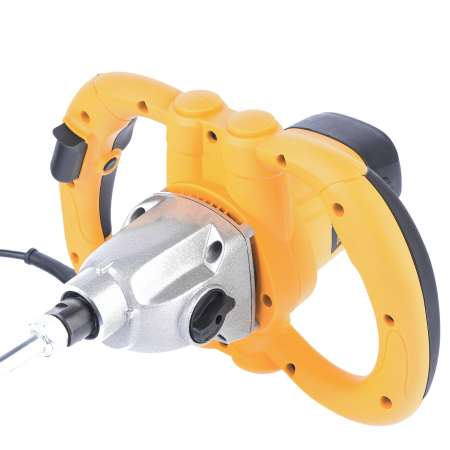 Миксер строительный DENZEL EM-1-1220, 1220 Вт, 0-480/0-800 об/мин