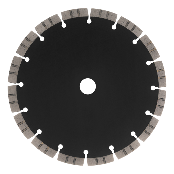 Диск алмазный отрезной DENZEL ф230 х 22,2 мм, Сегментный, сухое резание, HWD92