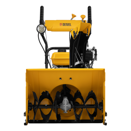 Снегоуборщик гибридный с функц. подметания DENZEL SWB-600, 212 сс, руч. старт, 2 насадки