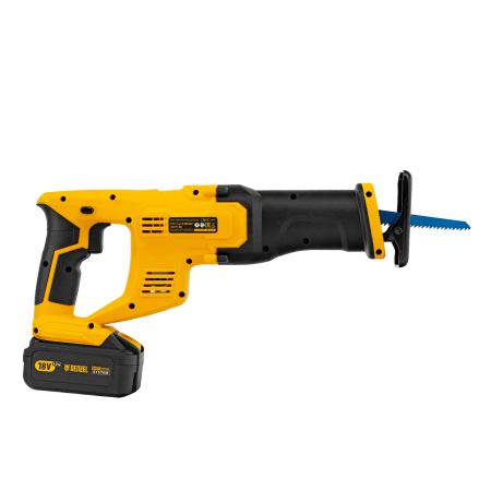 Пила сабельная аккумуляторная DENZEL CRC-115, 18В Li-Ion
