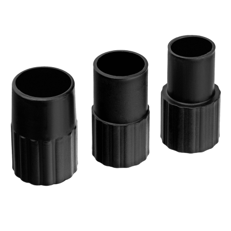 Комплект адаптеров для подключения пылесоса к электроинструменту DENZEL 32-35-38 мм