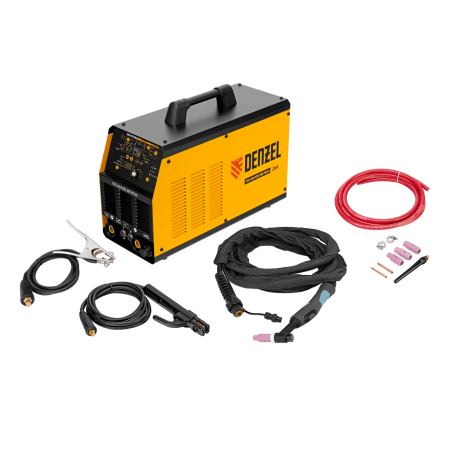 Аппарат инвертор. аргонодуговой сварки DENZEL ITIG-200 ACDC Mix Pulse, 200 А, ПВ 60%