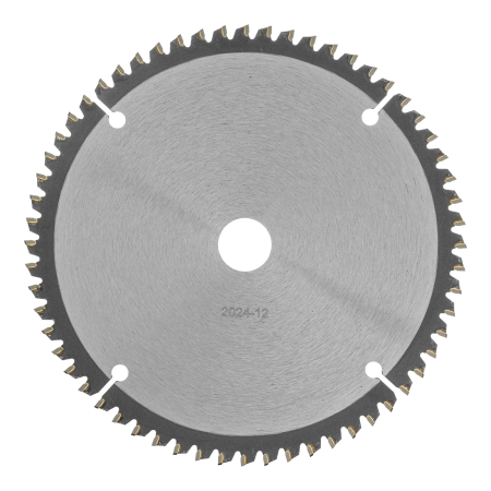 Пильный диск по алюминию DENZEL ф165 х 20 мм, 60 зубьев