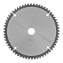 Пильный диск по алюминию DENZEL ф165 х 20 мм, 60 зубьев