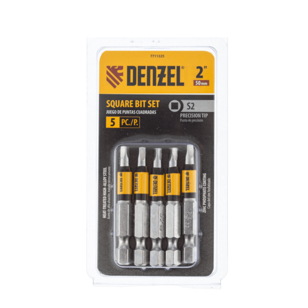 Набор бит DENZEL S2x50, 5 шт.