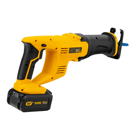 Пила сабельная аккумуляторная DENZEL CRC-115, 18В Li-Ion