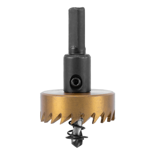 Коронка по металлу DENZEL 724111, 38 мм, HSS, нитридтитановое покрытие