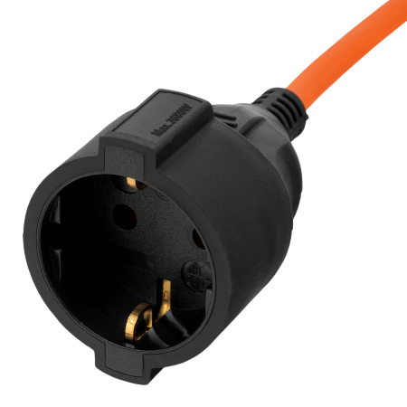 Удлинитель-шнур силовой Garden Series DENZEL, ПВС, 10м, 1 розетка, 3 x 1 мм