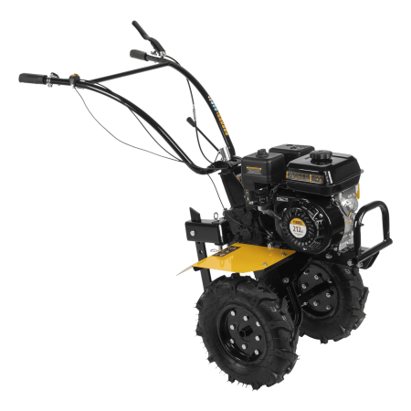 Мотоблок DPT-270, 7 л.с., ремен.сцеп, шир 85 см, глуб 35 см,фрез 3х4,ШОМ,скор 2В/1Н,кол 8" Denzel