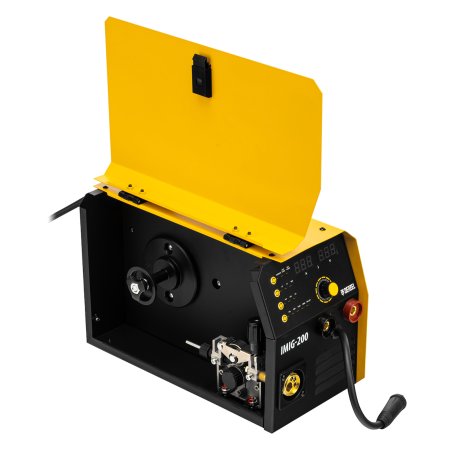 Аппарат инвертор. полуавтомат. cварки DENZEL IMIG-200, 200 А, ПВ 60%, катушка 5 кг