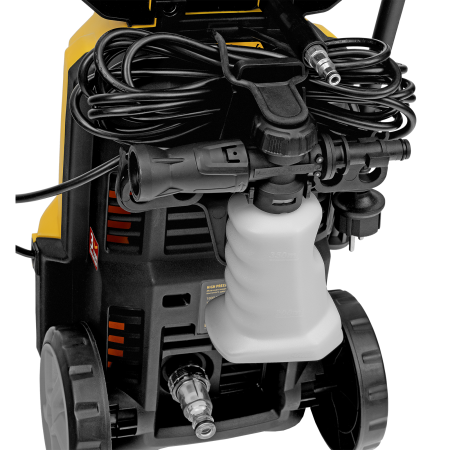 Моечная машина высокого давления DENZEL R-170D, 1800 Вт, 170 бар, 380 л/ч, с барабаном