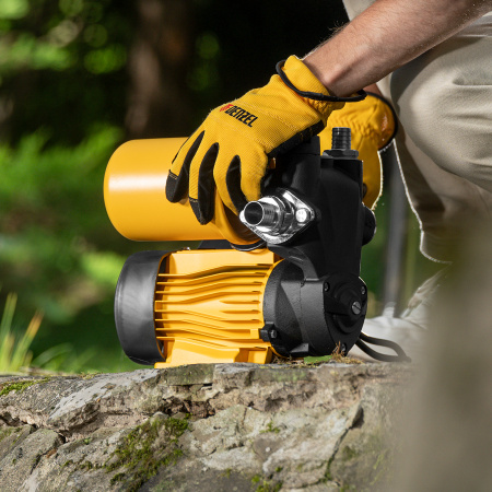 Насосная станция DENZEL PS500C, 500 Вт, напор 35 м, 2200 л/ч, ресивер 2 л, блок управления