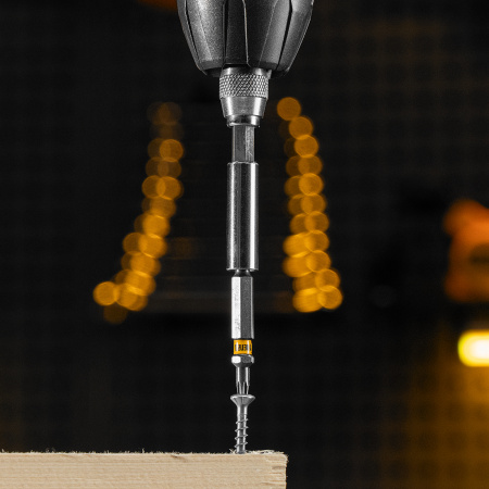 Бита DENZEL TX 15х50, сталь S2, шестигранный профиль, 10 шт. Е 6,3