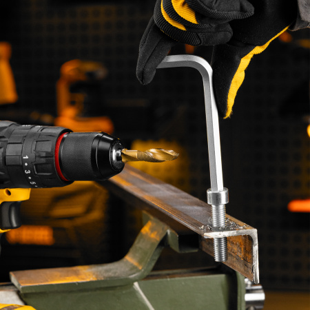 Сверло-метчик DENZEL М12 х 1,25 мм, Р6М5