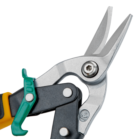 Ножницы по металлу DENZEL 78371, 270 мм, прямой и правый рез, сталь СrMo